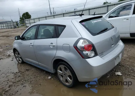 2009 Pontiac Vibe из США, поврежденный, VIN 5Y2SP670X9Z457467